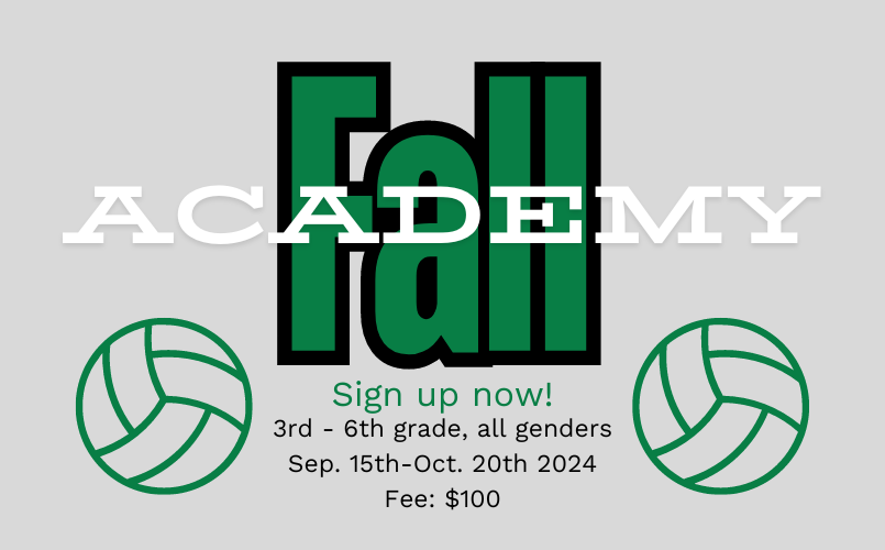 Fall Academy Sign Ups