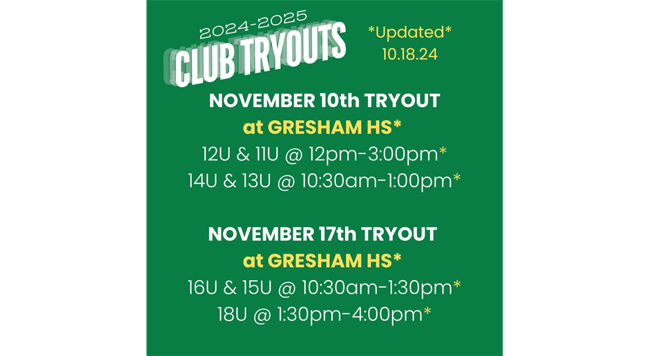 Girls Club Tryouts